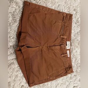 Anthropologie Shorts Womens 27 Chino Brown